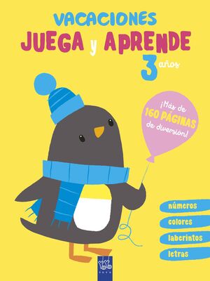 VACACIONES. JUEGA Y APRENDE. 3 AÑOS