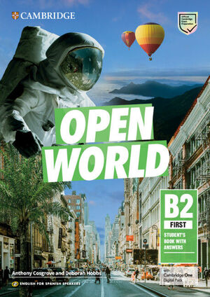 OPEN WORLD FIRST ENGLISH FOR SPANISH SPEAKERS STUDENT'S BOOK WITH ANSWERS WITH D