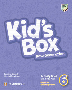 KID'S BOX NEW GENERATION ENGLISH FOR SPANISH SPEAKERS LEVEL 6 ACTIVITY