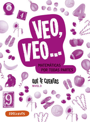 QUE TE CUENTAS - MATEMATICAS MANIPULATIVAS. NIVEL 3