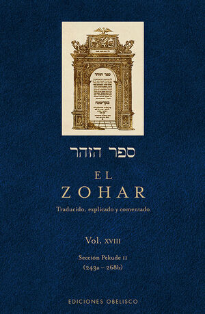 EL ZOHAR, (VOL. 18)