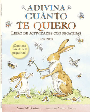 ADIVINA CUANTO TE QUIERO LIBRO DE ACTIVIDADES CON PEGATINAS