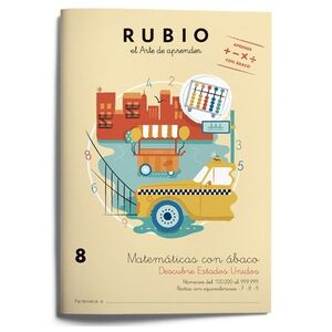 MATEMATICAS CON ABACO 8. DESCUBRE ESTADOS UNIDOS