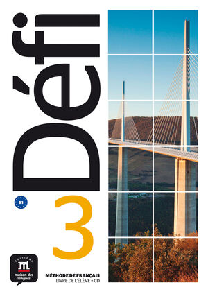 DEFI 3 LIVRE DE L´ELEVE + CD