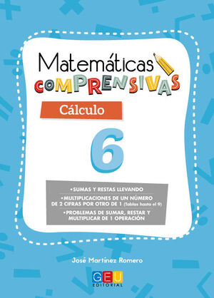 MATEMATICAS COMPRENSIVAS. CALCULO 6
