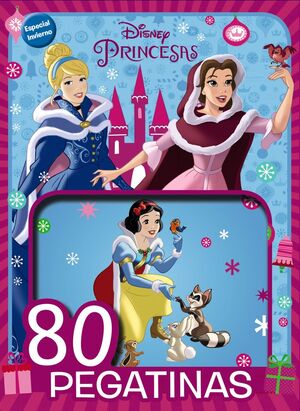 PRINCESAS DISNEY-ESPECIAL INVIERNO. 80 PEGATINAS DISNEY