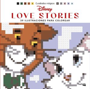 CUADRADOS MAGICOS-DISNEY LOVE STORIES