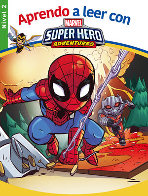 APRENDO A LEER CON LOS SUPERHEROES MARVEL - NIVEL 2 (APRENDO A LEER CON MARVEL)