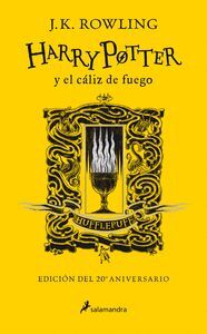 HARRY POTTER Y EL CALIZ DE FUEGO (EDICION HUFFLEPUFF DE 20º ANIVERSARIO) (HARRY