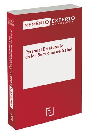 MEMENTO EXPERTO PERSONAL ESTATUTARIO DE LOS SERVICIOS DE SALUD