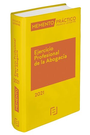 MEMENTO EJERCICIO PROFESIONAL DE LA ABOGACIA 2021