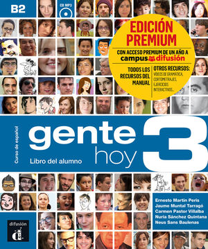GENTE HOY 3 PREMIUM. LIBRO DEL ALUMNO
