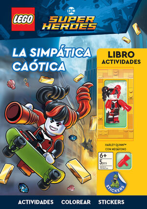 LA SIMPÁTICA CAÓTICA. HARLEY QUINN CON MEGÁFONO