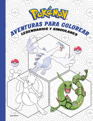 POKEMON. AVENTURAS PARA COLOREAR: LEGENDARIOS Y SINGULARES (COLECCION POKEMON)