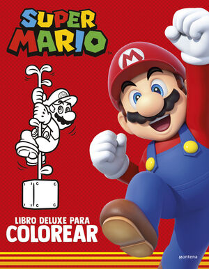 SUPER MARIO: LIBRO PARA COLOREAR DELUXE