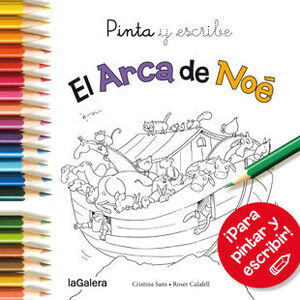 PINTA Y ESCRIBE EL ARCA DE NOE