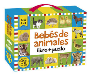 BEBES DE ANIMALES: LIBRO + PUZLE