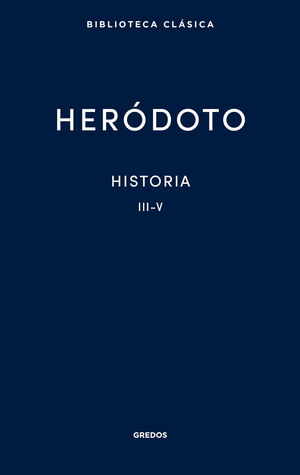 HISTORIA. LIBROS III-V