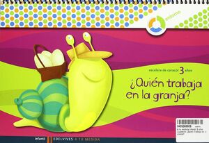 A TU MEDIDA INFANTIL 3 AÑOS CUADERNO ¿QUIEN TRABAJA EN LA GRANJA?