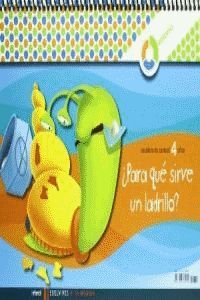 A TU MEDIDA INFANTIL 4 AÑOS CUADERNO ¿PARA QUE SIRVE UN LADRILLO?