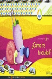 A TU MEDIDA INFANTIL 5 AÑOS ¿COMO ES TU CIUDAD?