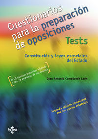 CUESTIONARIOS PARA LA PREPARACION DE OPOSICIONES TESTS