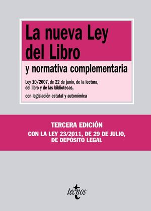 LA NUEVA LEY DEL LIBRO