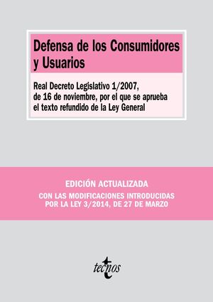 DEFENSA DE LOS CONSUMIDORES Y USUARIOS