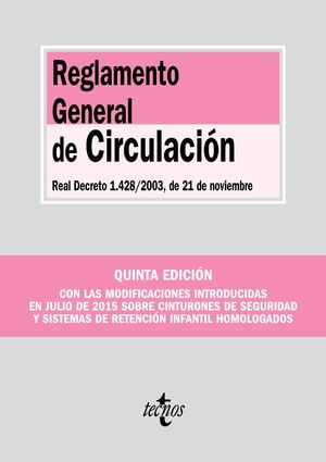 REGLAMENTO GENERAL DE CIRCULACION