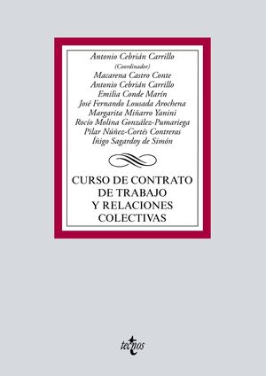 CURSO DE CONTRATO DE TRABAJO Y RELACIONES COLECTIVAS