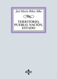 TERRITORIO, PUEBLO, NACION, ESTADO