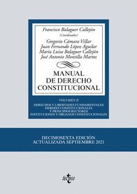 (2021).II.MANUAL DERECHO CONSTITUCIONAL.(DERECHO)