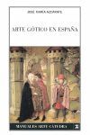 ARTE GOTICO EN ESPAÑA