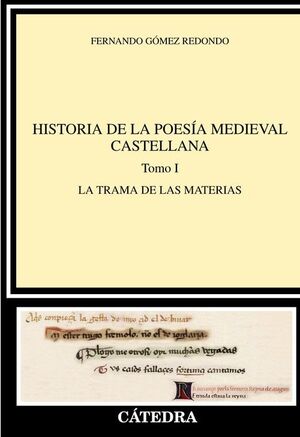 HISTORIA DE LA POESIA MEDIEVAL CASTELLANA  I