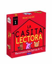 CASITA LECTORA:RECONOZCO LAS LETRAS A-L.(CAJA 1)