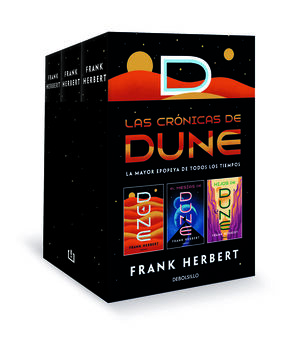 LAS CRONICAS DE DUNE (PACK CON: DUNE  EL MESIAS DE DUNE  HIJOS DE DUNE)