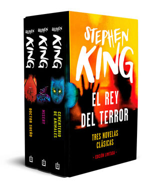 ESTUCHE STEPHEN KING. EL REY DEL TERROR. TRES NOVELAS CLASICAS