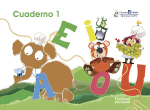 COCINERO Y TABLETA 3 AÑOS. CUADERNO 1