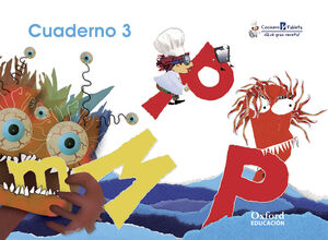 COCINERO Y TABLETA 4 AÑOS. NIVEL 3. CUADERNO