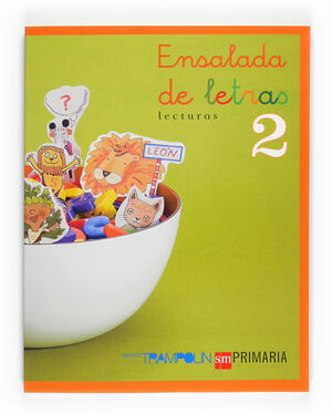 PRI 2 LECTURAS ENSALADA DE LETRAS TRAMPOLIN