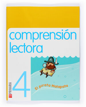 COMPRENSION LECTORA: EL PIRATA MALAPATA. 4 PRIMARIA