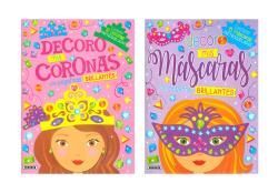 DECORO CON PEGATINAS (2 TITULOS)