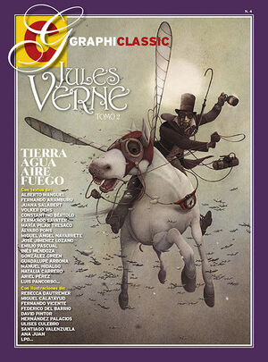 JULES VERNE TOMO 2: TIERRA, AGUA, AIRE, FUEGO.