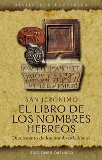 EL LIBRO DE LOS NOMBRES HEBREOS