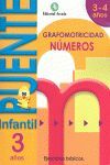 CUADERNO NUMEROS 3 AÑOS-PUENTE INFANTIL