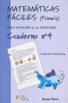 MATEMATICAS FACILES, 4 EDUCACION PRIMARIA