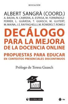 DECALOGO PARA LA MEJORA DE LA DOCENCIA ONLINE