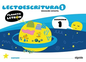PLANETA LETRON NIVEL 1 CUADERNO 1 3 AÑOS 25 LECTOESCRITURA
