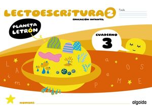 PLANETA LETRON NIVEL 2. CUADERNO 3. PAUTA LECTOESCRITURA