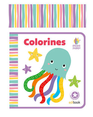 APRENDER JUGANDO - LIBRO CARTON Y EVA - COLORINES